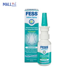 호주 페스 Fess 유칼립투스 코막힘 나잘 스프레이 Eucalyptus Nasal Spay 30ml, 1개