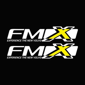 볼보 로고 스티커 FMX 트럭 데칼 스티커