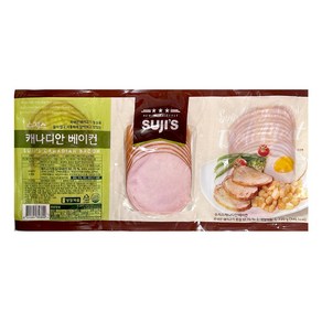 코스트코 수지스 캐나디안 베이컨 720g(240gx3입)-보냉팩 포장 발송, 2개, 720g