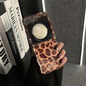 Leopad Pint Phone Case fo Samsung Galaxy Z Flip6 Z Flip5 Zflip5 ZFlip6 Shockpoof Back Cove