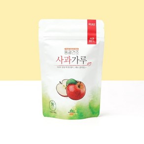 동결건조 사과가루 80g 산마을, 1개