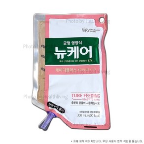 대상웰라이프 뉴케어 케이디플러스 RTH 300ml x 20팩 경관식 피딩줄 20개 포함