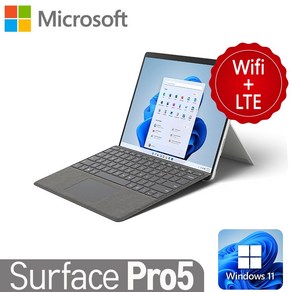 [MS서피스 Pro5LTE] Surface Pro5LTE 리퍼 서피스 프로5 윈도우11 인텔 7세대 i5-7300 8G SSD256G 12.3인치