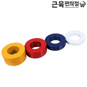 50mm 저중량 원판 초경량 바벨 플레이트 중량 0.25kg 0.5kg 0.75kg 1kg