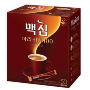 맥심 아라비카 100 커피믹스, 11.8g, 50개입, 4개