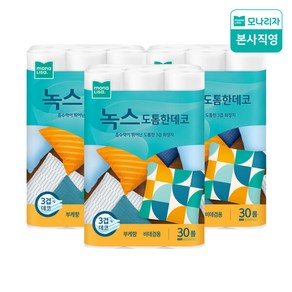 모나리자 도톰한 데코 30m 30롤 3팩, 3개, 30개입