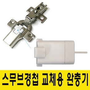 윤성가구시스템 스무브경첩 외장형 완충기 댐퍼힌지 교체용