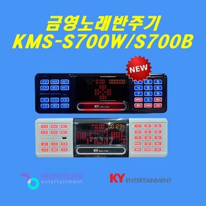 금영반주기 KMS-S700 업소용 최신곡 포함 신제품 SSD하드 128G 탑재