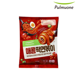 풀무원 매콤 떡면볶이 1인 190g 간편조리 아이간식, 1개