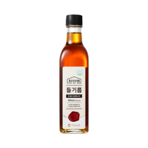 직산농협 국산100% 저온압착방식 들기름 효능, 1개, 300ml