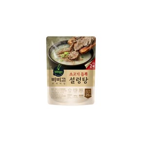 [고기 2배] 비비고 소고기듬뿍 설렁탕 460g