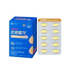 종근당건강 프로메가 알티지오메가3 DS 600mg 1개월분 리뉴얼, 60정, 3개