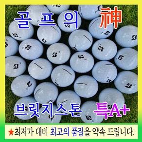 골프의 신 브리지스톤 e12 컨텍트 로스트볼 특A+급 화이트, 1개, 10개입