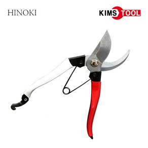 히노끼 HINOKI 전지가위 HI-200 전정가위 원예 정원 조경 과수원 홍백가위 가지치기 다용도가위, 1개