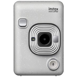 instax mini LiPlay INS MINI HM1 STONE WHITE 후지 필름(FUJIFILM) 체키 인스턴트, 1개