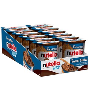 누텔라 프레즐 스틱 프레첼 54gx12개 Nutella Hazelnut Petzel Sticks, 12개, 54g