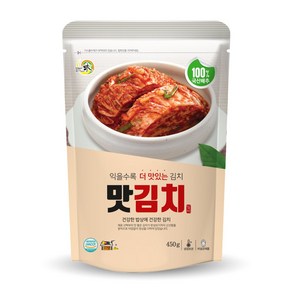 일미 맛김치 450g [2-3인분] 꼬마김치 편의점김치 캠핑 여행 찌개, 1개