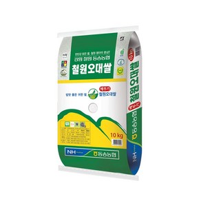 [동송농협] 24년 햅쌀 메뚜기표 철원오대쌀 10kg GAP인증, 1개