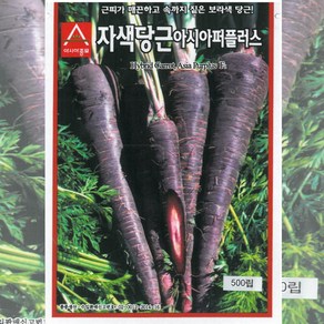 자색당근씨앗 안토시아닌다량 함유 퍼플러스(500립), 1개