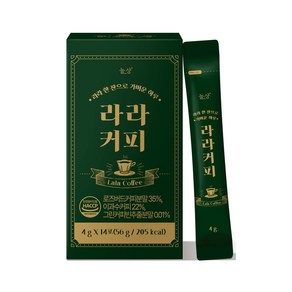 라라커피 체지방컷 다이어트 커피, 4g, 14개입, 1개