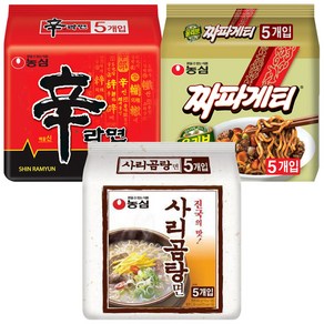 농심 사리곰탕+짜파게티+신라면, 1세트