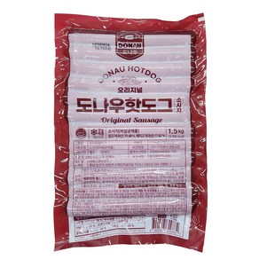 도나우 핫도그소시지 (60gx25개입)1.5kg, 1.5kg, 1개