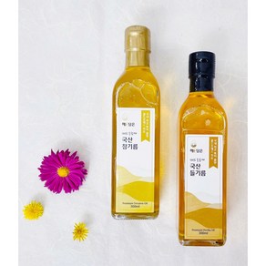 착유기술부터 특별한 해담은 100% 국산참기름 들기름 200ml 300ml 볶음참깨, 300ml x 1개, 국산 참기름, 1개