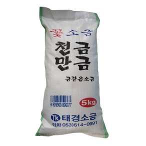 꽃소금5kg 태경꽃소금5kg, 5kg, 1개