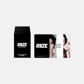 라이즈 랜덤 트레이딩 카드 RIIZE RANDOM TRADING CARD SET (A ver)블랙