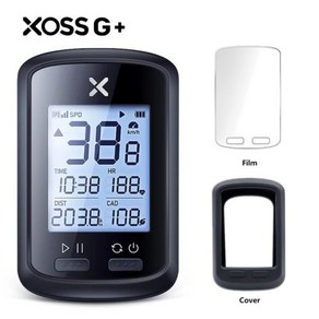 속도계 자전거속도계 자전거속도계추천 가볍고세련된 간편한운동용품 마운트 XOSS G 플러스 자전거 GPS 컴퓨터 무선 사이클링 방수 사이클 주행 거리계, 2) G PLUS Goup B, 1개