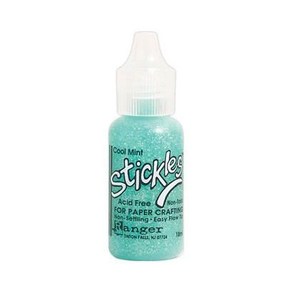 공예몰 레인저 스티클 반짝이 글리터 글루 0.5oz Range Stickles Glitte Glue 반짝이풀, 16_Cool Mint