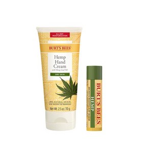 BURTSBEES 헴프 핸드 크림 70g+헴프 립밤 4.25g318641, 1개