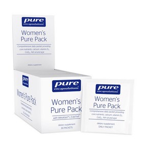 퓨어 인캡슐레이션 Women's Pue Pack 30 packets 여성용 퓨어팩 멀티비타민 팩, 1개