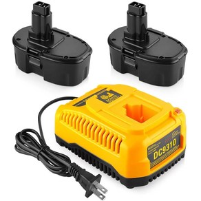 용 Nimh 7.2V-18V DC9071 공구 전동 배터리 배터리 DW9057 DE9095 DC9096 Nicd Dewalt 충전기 DE9039 DC9310 DC9091 및, 1개