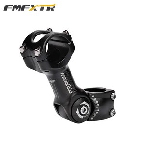 FMFXTR 헤드업 핸들 높이조절 각도조절 가변 스템 31.8mm 25.4mm 60도, 1개