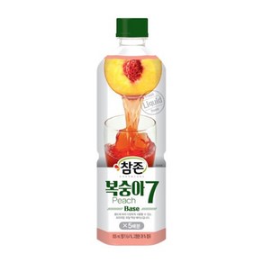 참존식품 복숭아7베이스 835ml