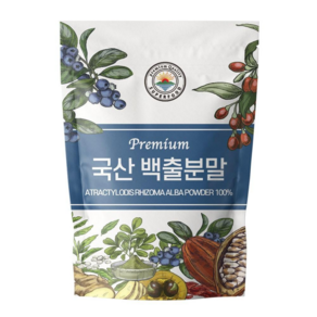 해나식품 백출 가루 삽주 뿌리 줄기 분말, 1개, 300g