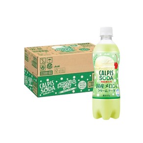 칼피스 메론크림 소다 500ml x 24개 아사히 음료