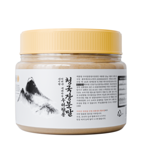 [지리산 친환경로 생태마을] 산이랑 참콩 청국장가루, 1개, 250g