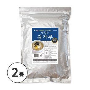 진양 맛있는 조미 가루김 1kg 2봉, 2개