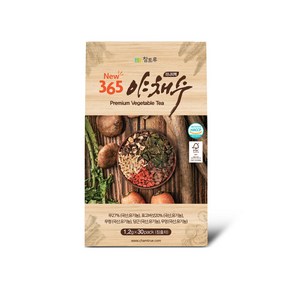 참트루 365야채수 미니티백, 1.2g, 30개입, 1개