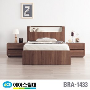 에이스침대 BRA 1433-A CA등급/SS(슈퍼싱글사이즈), 월넛+아이보리