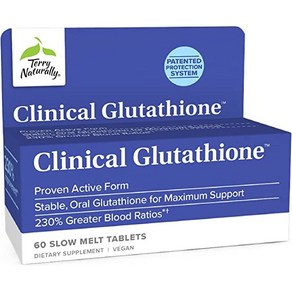 Tey Natually Clinical Glutathione 클리니컬 글루타치온 60정, 180회분, 1개