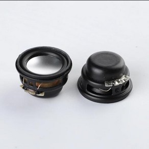 [호환용] 2pcs 미니 오디오 스피커 27MM 4 옴 3W 저음 멀티미디어 휴대용 사운드 우퍼 홈 시어터