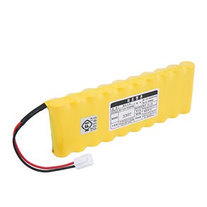 [케이원 포레소] 소방예비전원 DC 12V AA 600mAh (1x10), 1개