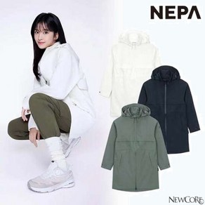 네파_NCSP_여성 커뮤터 코트 스타일에 기능성 소재가 더해져 라이트 아웃도어는 물론 비즈니스 룩까지 데일리로 활용 듀라이크 2L 사파리 방수 코트/ 방수자켓/안유진코트