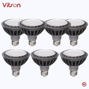 비츠온 PAR30 LED 15W 확산형, 주백색, 7개