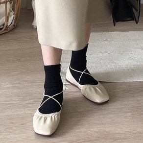 MS어패럴 스트랩 플랫슈즈 여성단화 편안함