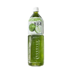 유나인베이스 청사과 1.5L -1개/ 과일원액 희석음료, 상세페이지 참조, 1개, 상세페이지 참조