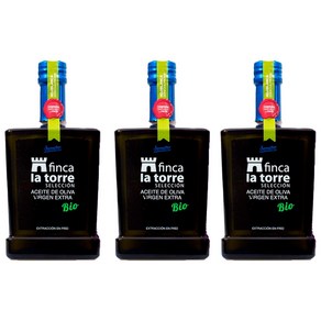 FINCA LA TORRE HOJIBLANCA 핀카라토레 오히블랑카 엑스트라 버진 올리브 오일 500mil 3개, 500ml